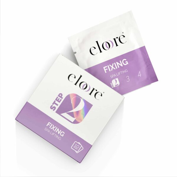 eloore® Sachets 10x2ml FIXING LOTION – Cysteamine Lash & Brow Lifting 10er Pack – Bild 2