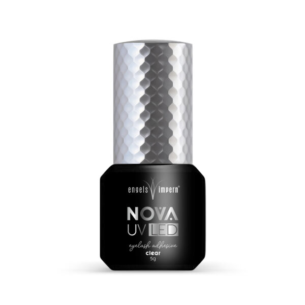 NOVA UV LED Wimpernkleber 5 g / transparent–0,3 Sek (TPO-frei)