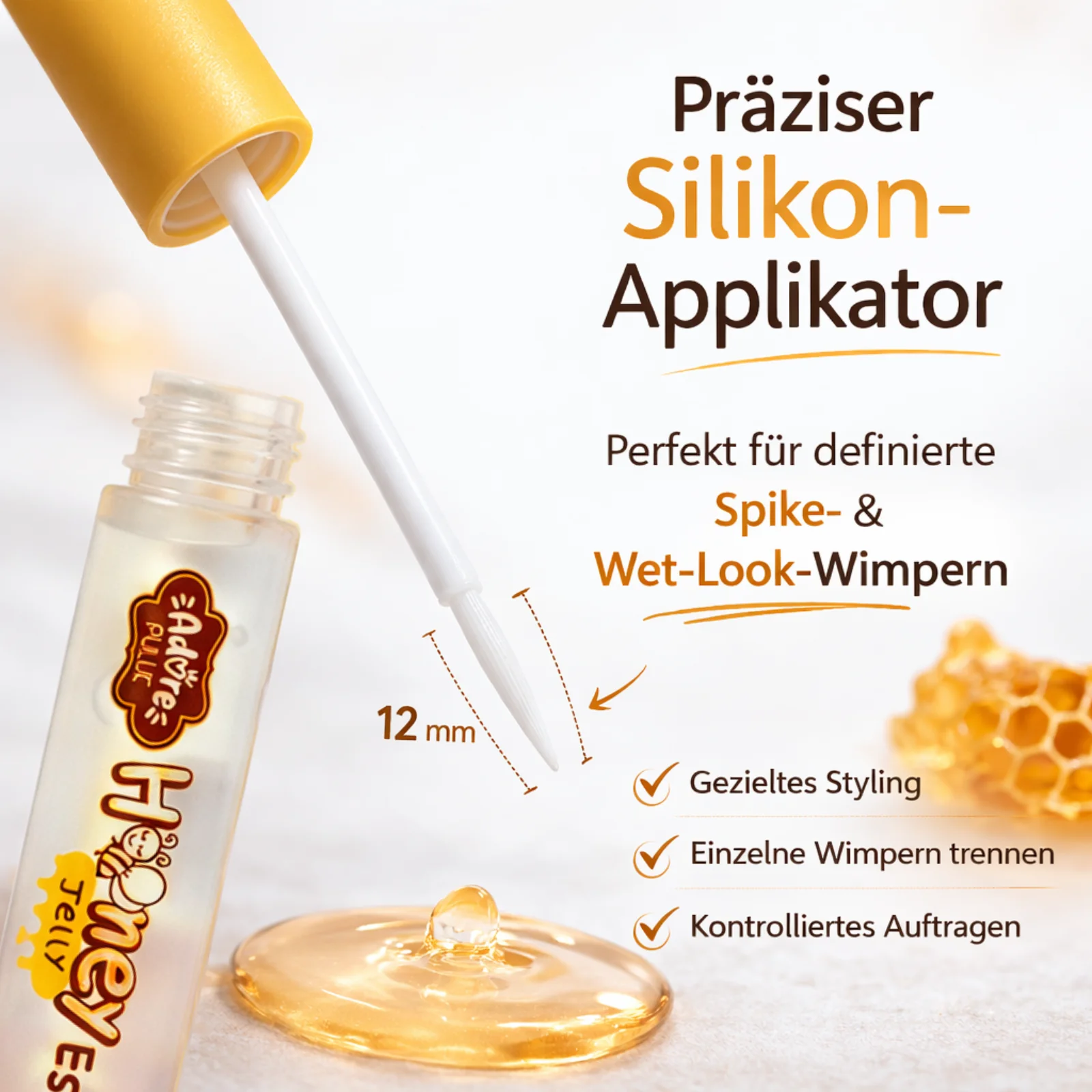 Honey Jelly Essence Lash Styler – Spike Styling Gel | 10 g – Bild 5